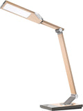 Metal LED Desk Lamp with USB Port, 5 Color Modes & 6 Brightness Levels, Grey G4442
