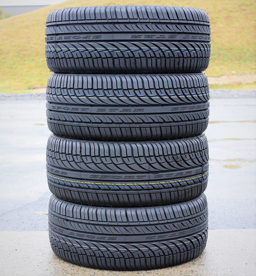Set of 4 225/45R18 High Performance Tires F65752