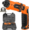 Cordless 8V Max Electric Screwdriver Rechargeable Set with 82 Accessory Kit Y7116