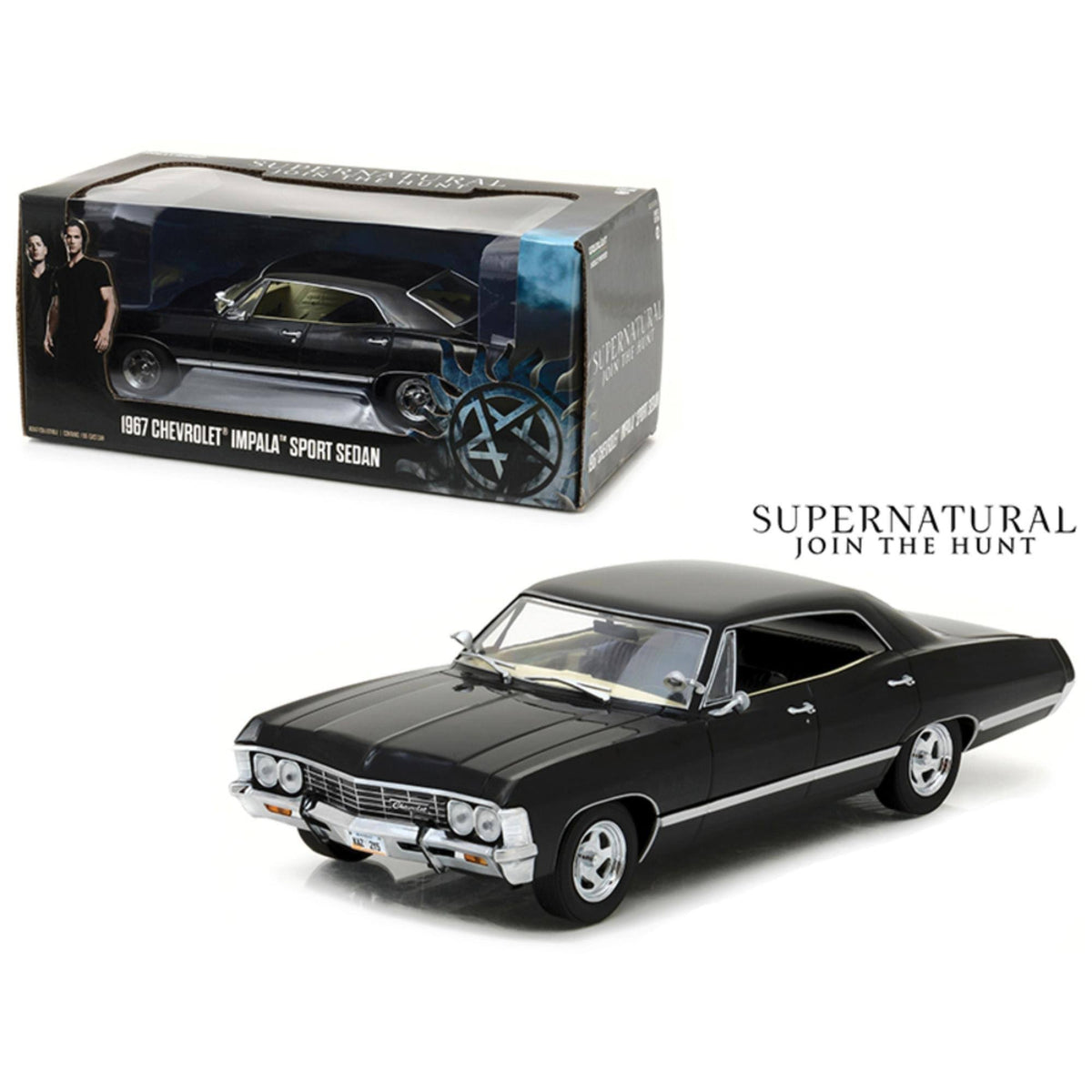 1967 Chevrolet Impala Sports Sedan Black 1/24 Y701