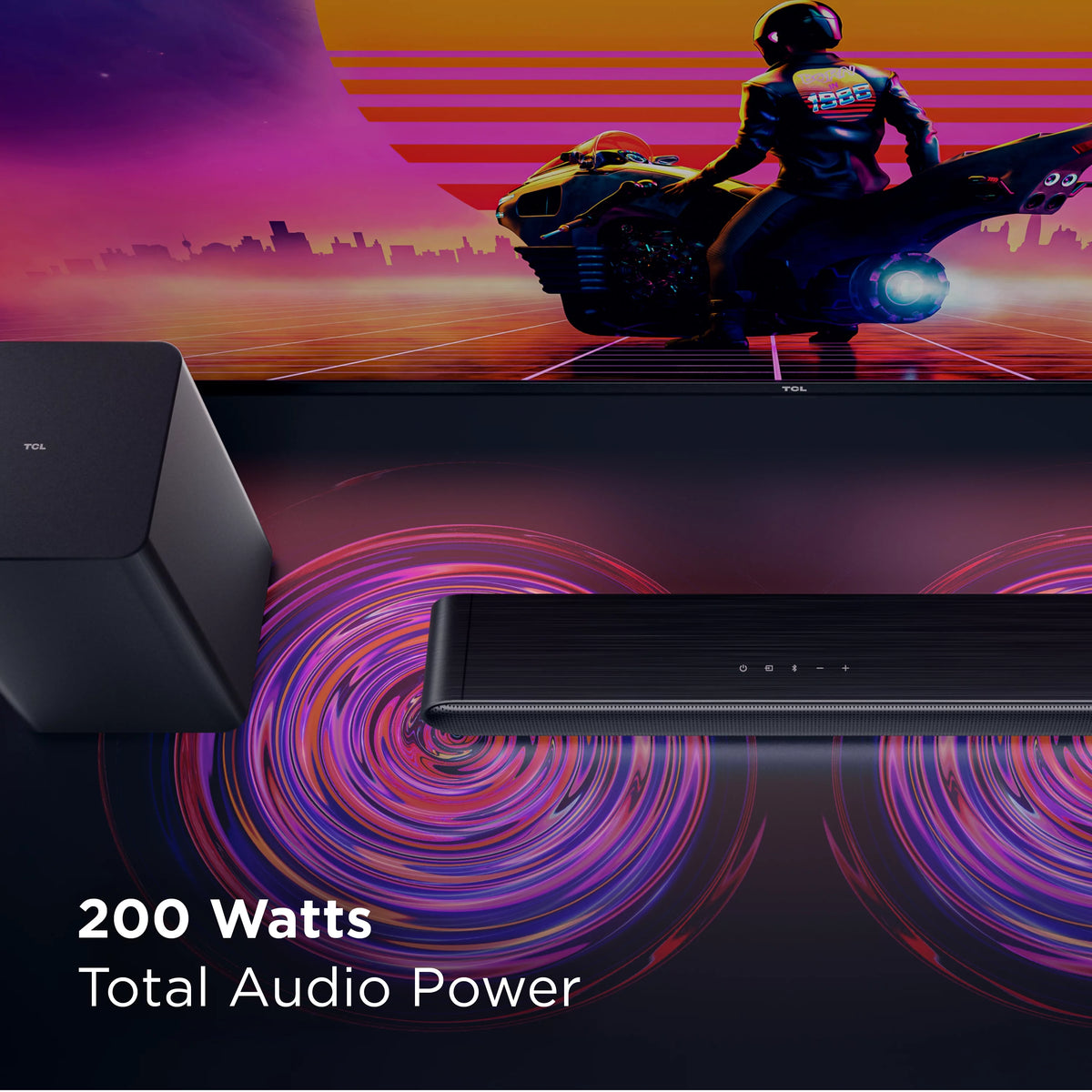 2.1 Channel Sound Bar with Wireless Subwoofer J4948