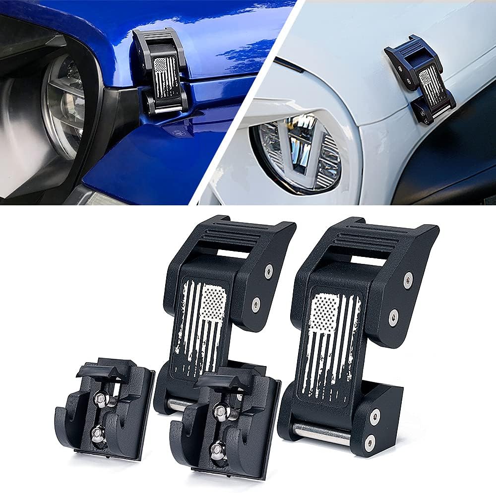 Aluminum Hood Latches Pack of 2 C921