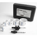 8 Pcs Bi-Metal Hole Saw Electrical Kit M512