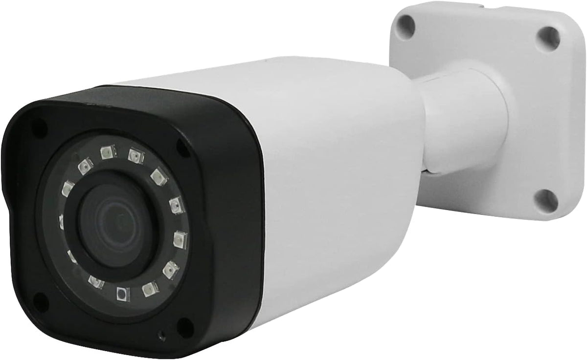4K 8MP PoE IP Bullet Camera, 3.6mm Fixed Lens, H.265, IP66 Waterproof M78431