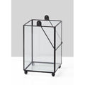 Black Square Hurricane Lantern G34714