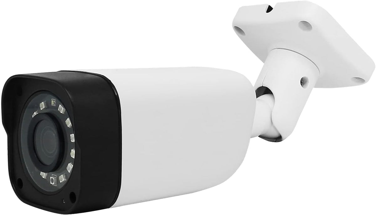4K 8MP PoE IP Bullet Camera, 3.6mm Fixed Lens, H.265, IP66 Waterproof M78431