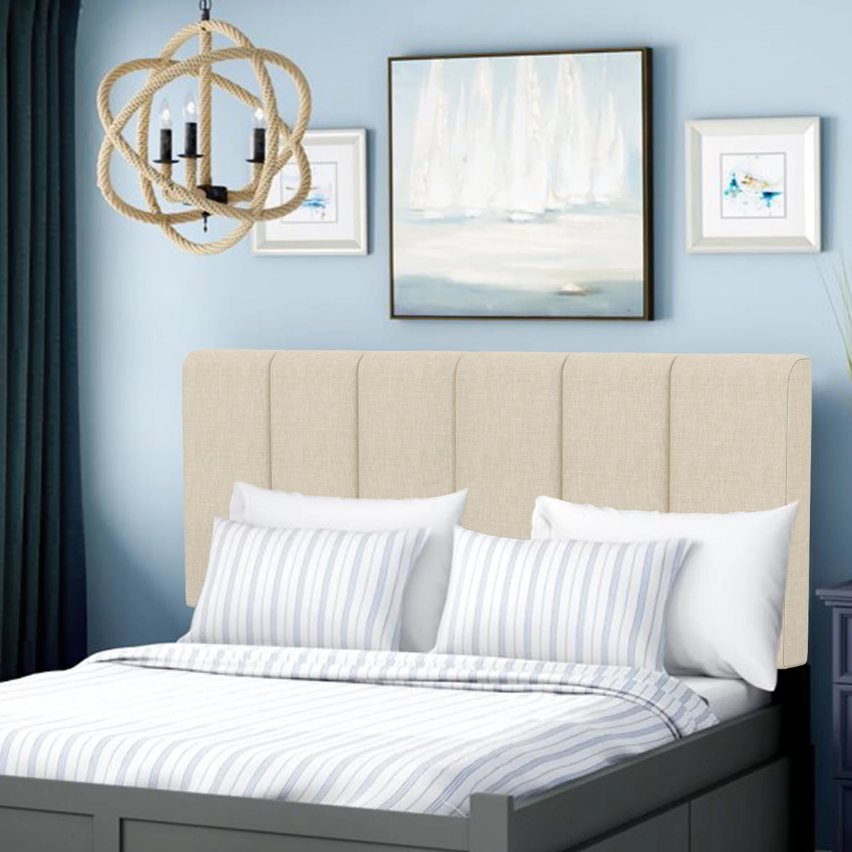 Upholstered Queen Headboard I16707
