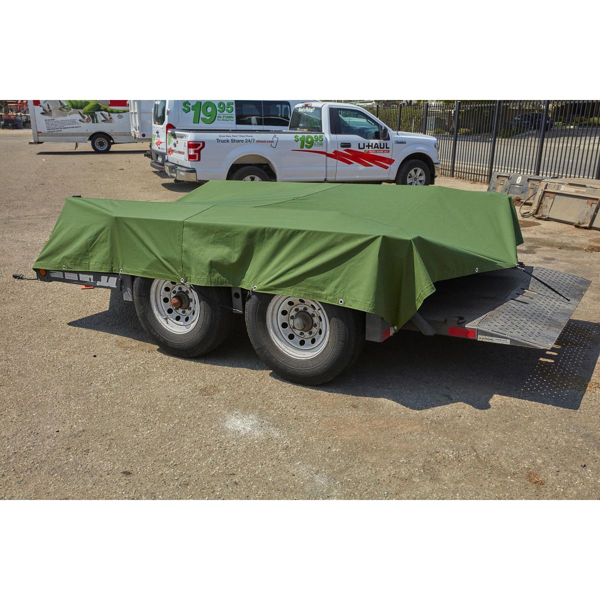 10 ft. x 12 ft. Canvas Tarp A4802