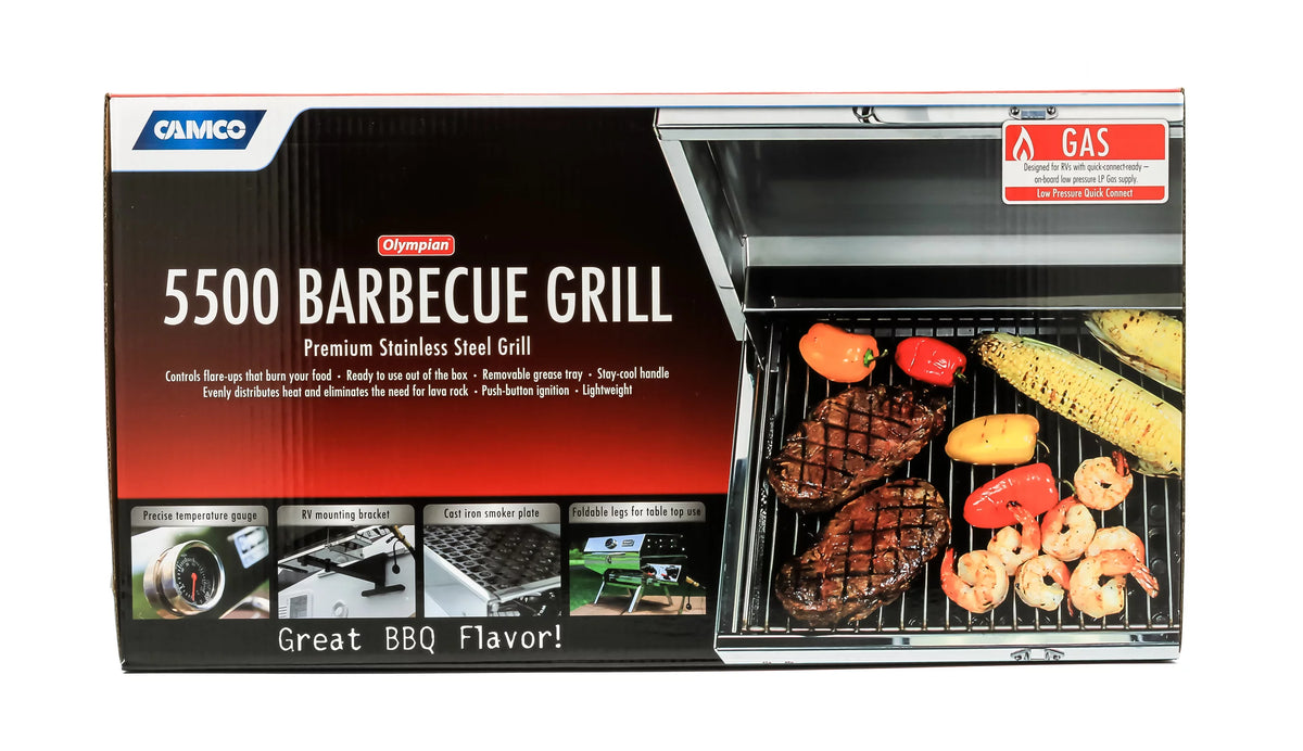 Portable Stainless Steel Gas Grill E639
