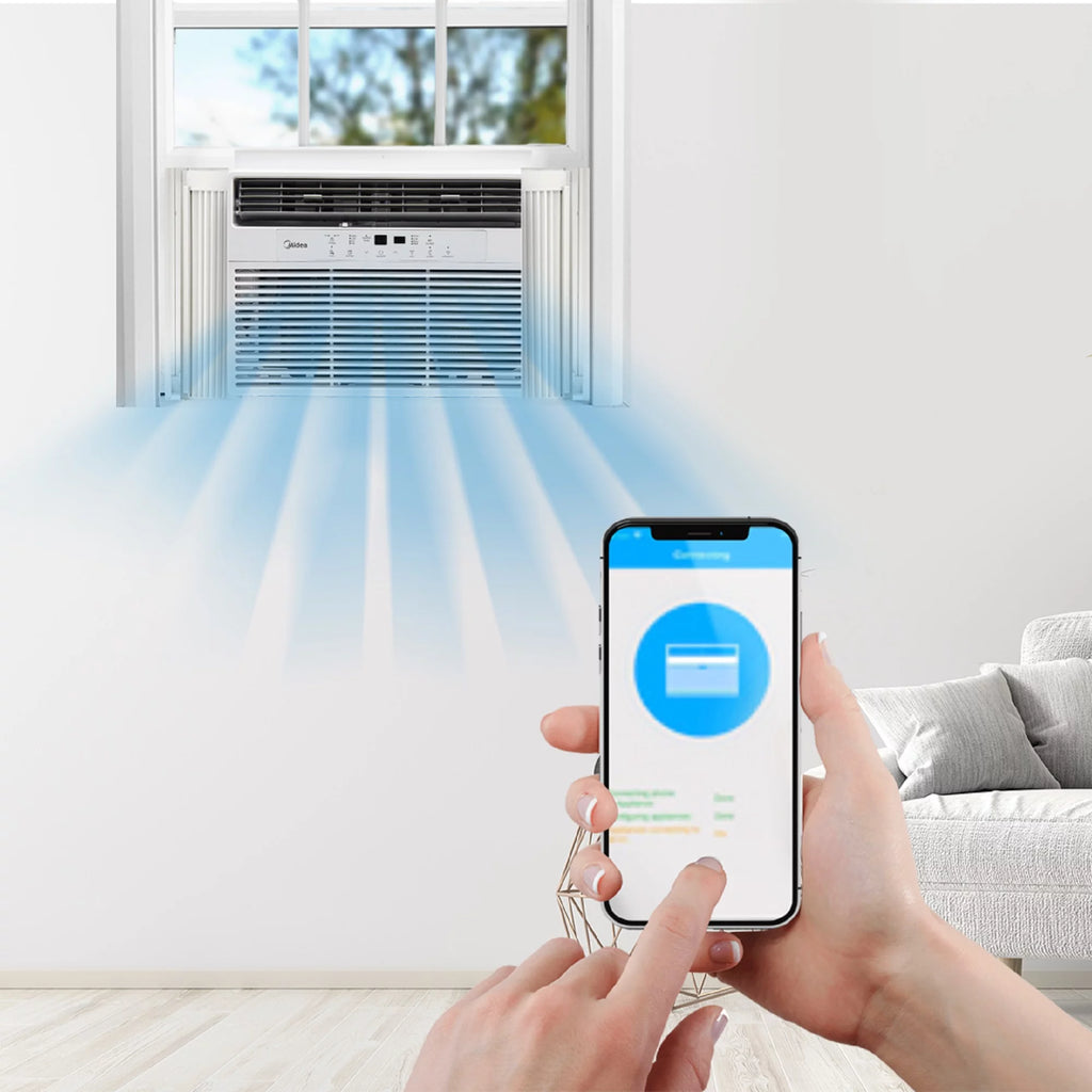 10,000 BTU 115V Smart Window Air Conditioner Z1931