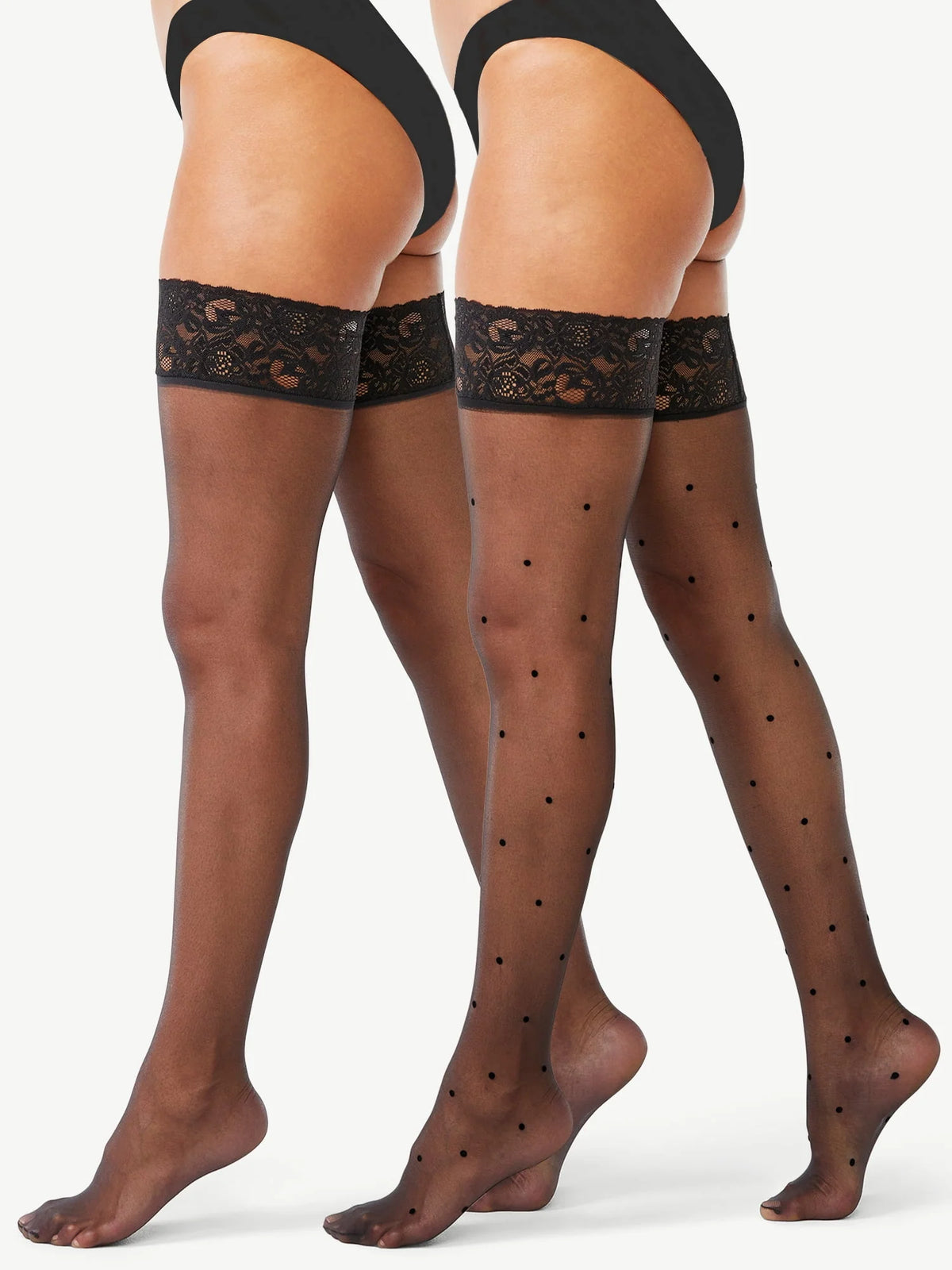 Fishnet Thigh Highs 2-Pack K81609