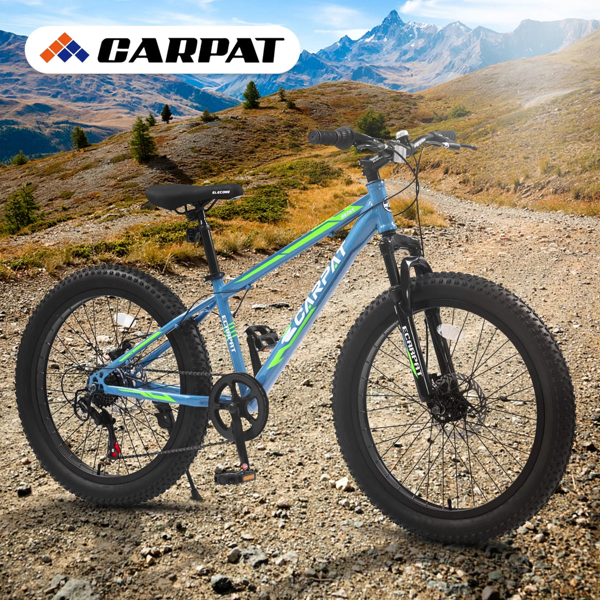 24 inch Mountain Bike with Fat Tires I77717