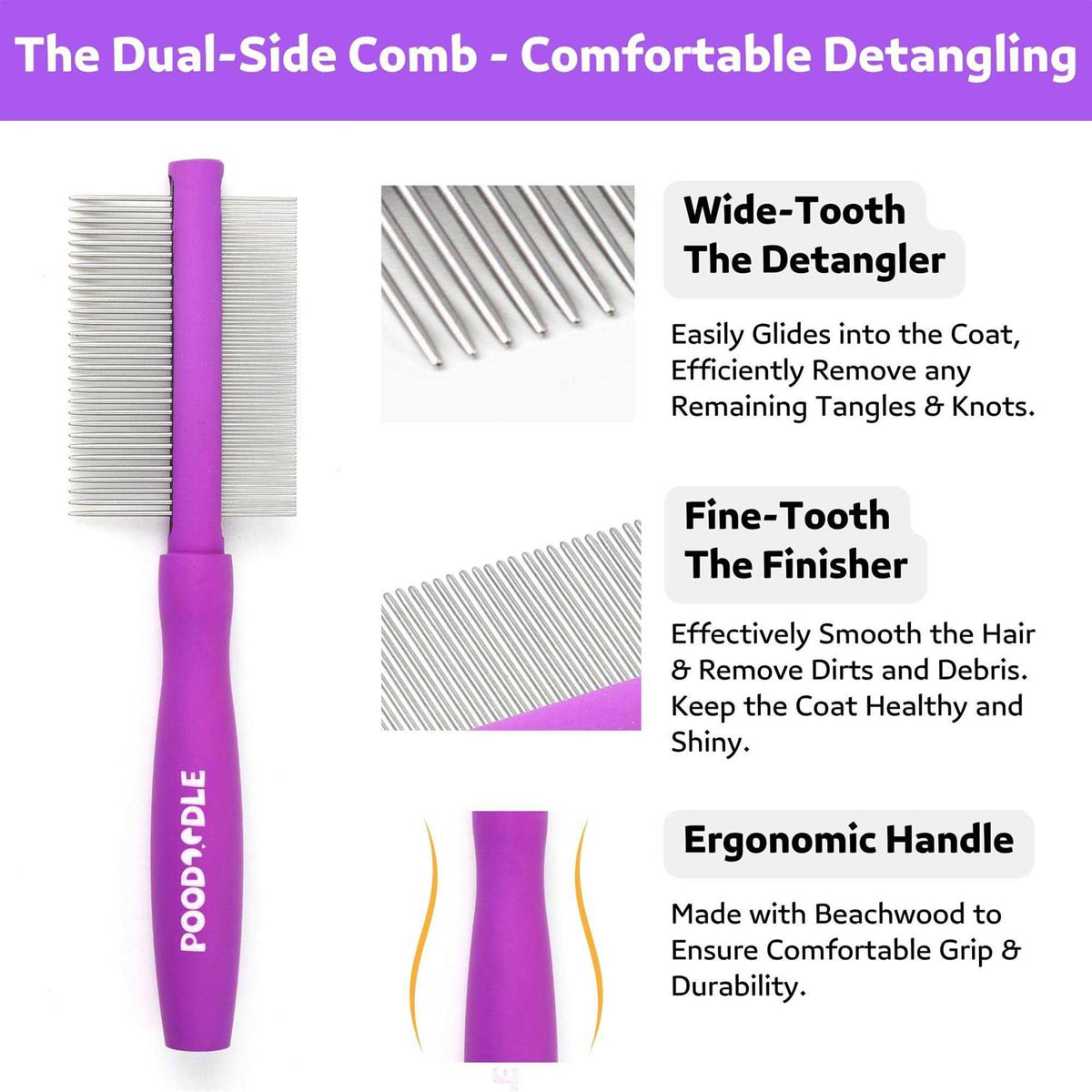 Dematting Comb Kit for Dogs & Cats B7044