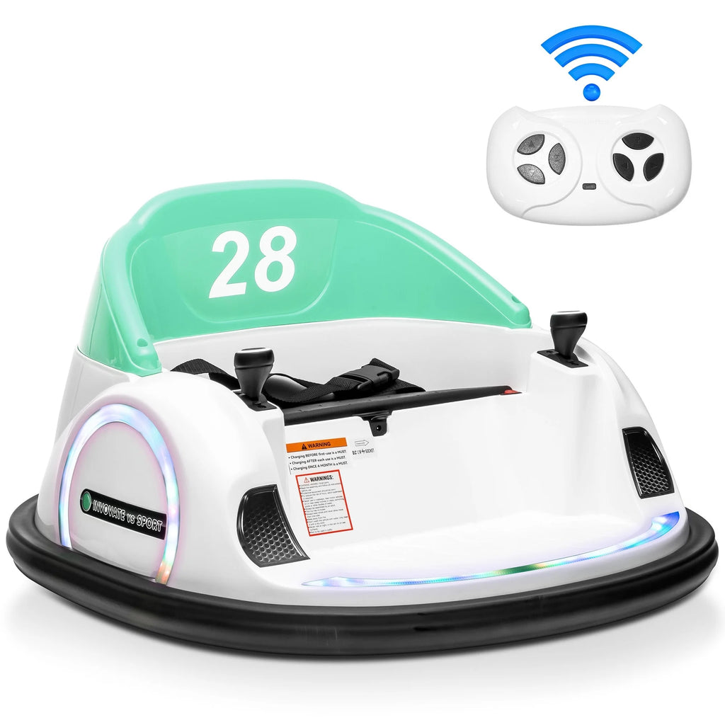 12V Bumper Car for Kids with Remote Control J90472