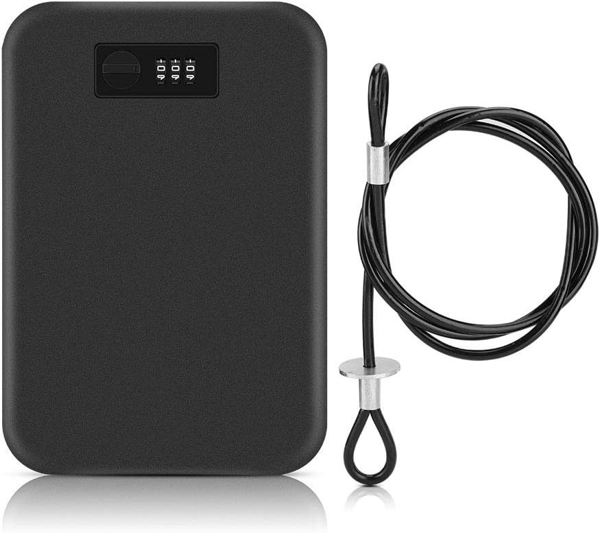 Portable Fireproof Waterproof Security Case with Key Lock S6692