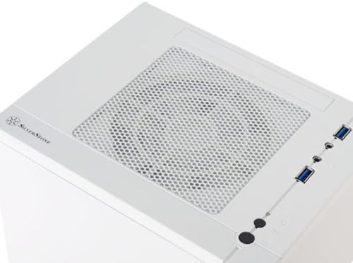 White Mini-ITX Computer Case with USB 3.0 Front Ports W476