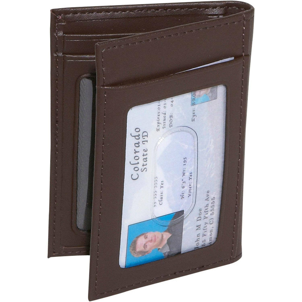 Black Leather Card Case G2245