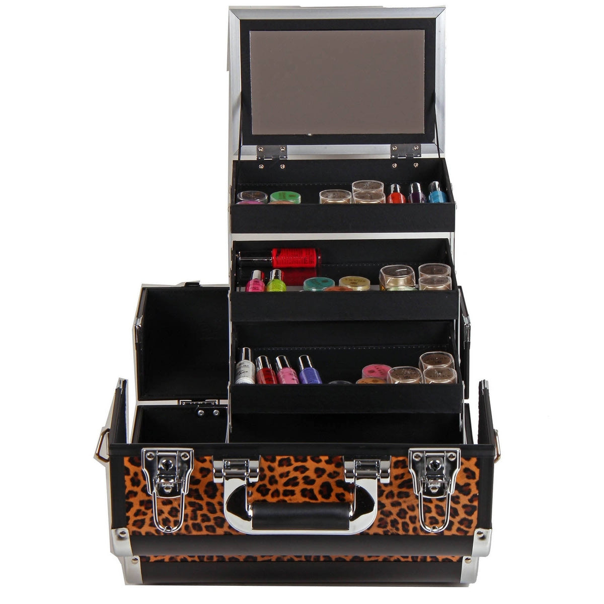 Leopards Texture Train Case A657