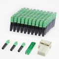 SC APC Fiber Optic Quick Connector 100pcs I24062