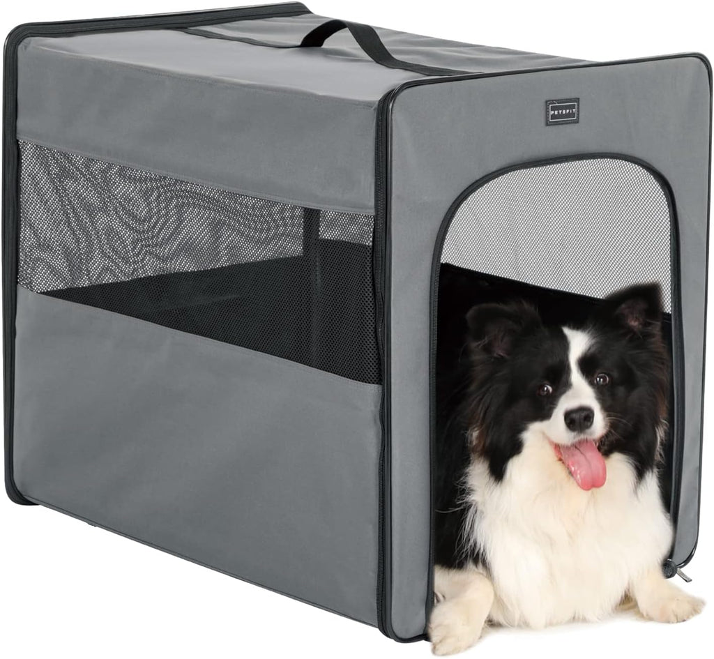 Collapsible Large Dog Travel Crate Y514493