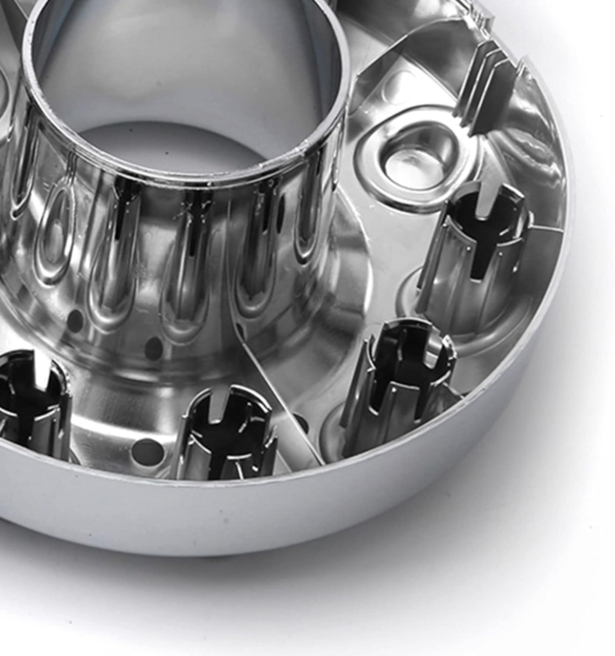 19.5 Inch 10-Lug Front Wheel Hub Center Caps D6581