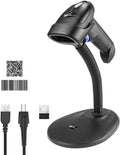 Wireless 1D 2D Barcode Scanner with Stand M1216