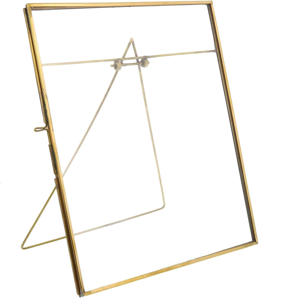 Metal Vertical Easel Frame with Glass Panel A3642