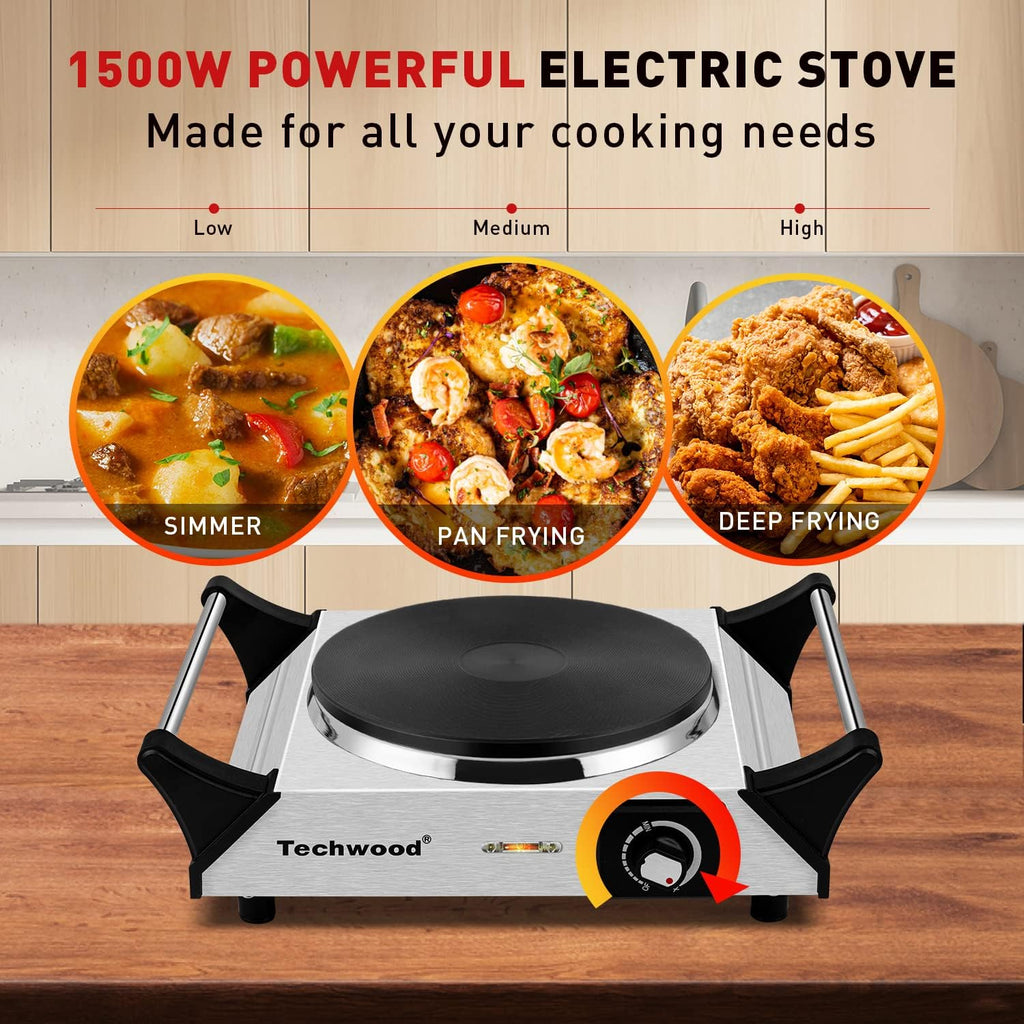 1500W Electric Single Burner Hot Plate R519