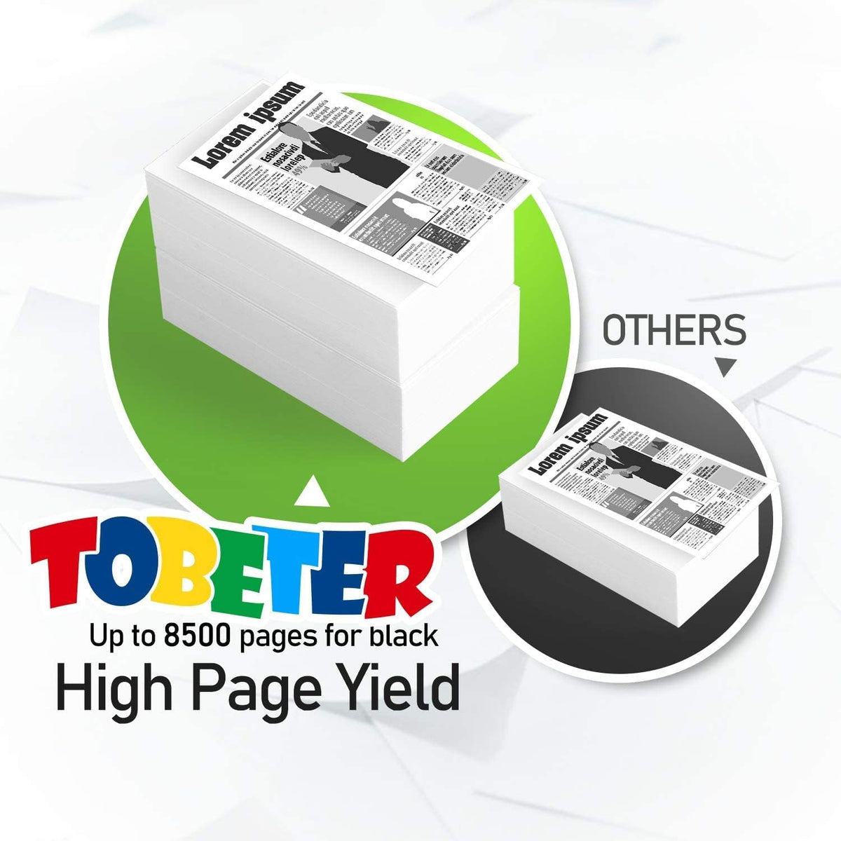 Remanufactured Toner Cartridge Replacement 1 Pack P395