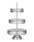 3-Tier Cupcake Stand Silver S20661
