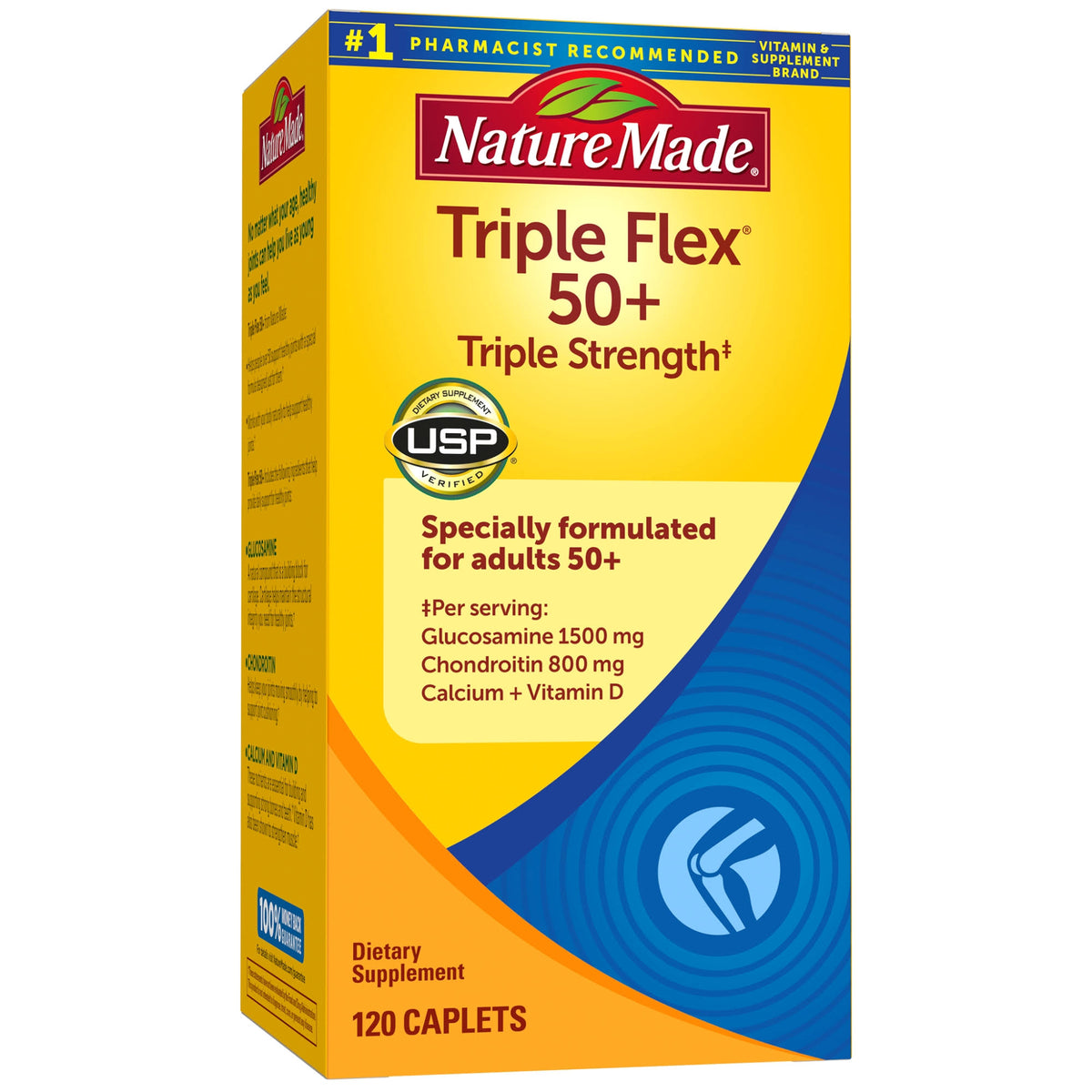 Triple Strength Caplets 120 Ct E57538