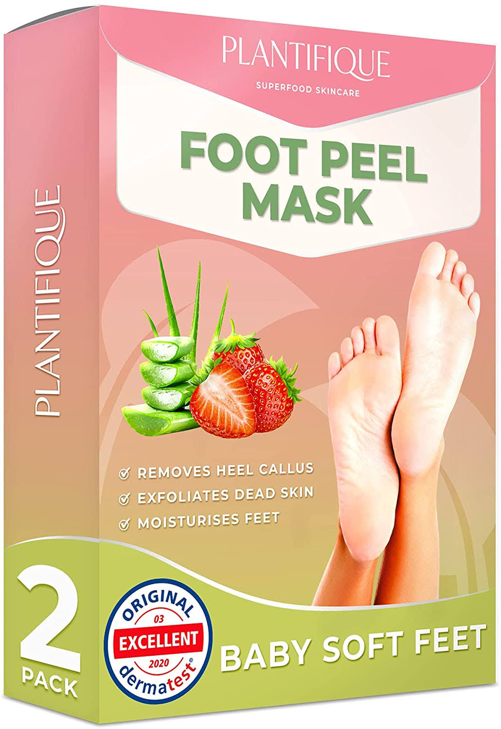 Dermatologist Tested Foot Exfoliator Peeling Scrub G1554