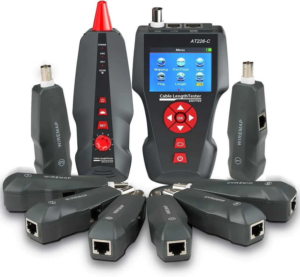 Network Cable Tester with RJ45 RJ11 BNC Y632
