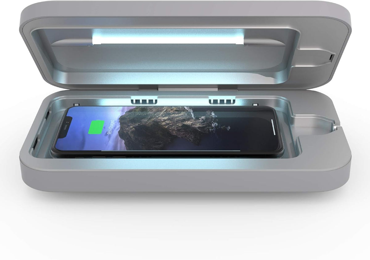 Wireless UV Smartphone Sanitizer & Qi Charger D9224
