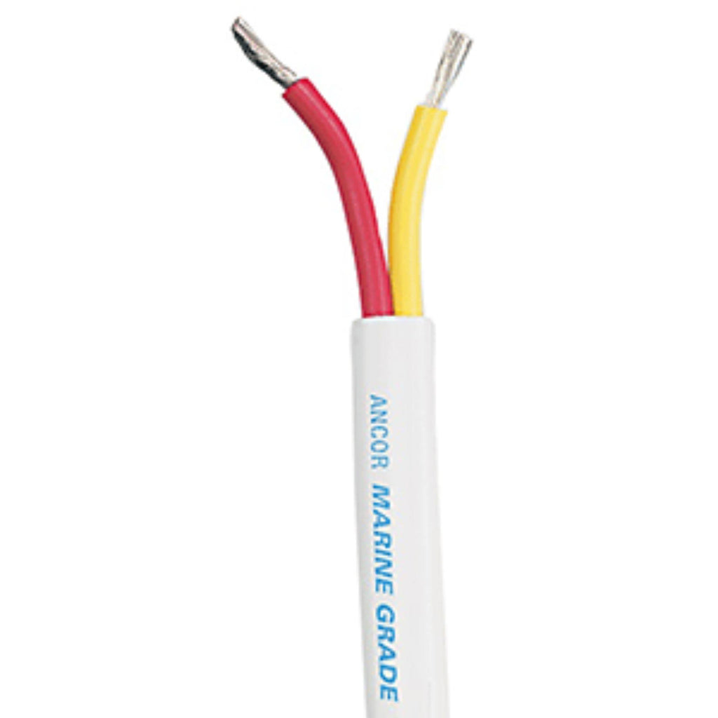 18/2 AWG Red/Yellow Flat Duplex Cable Z5623