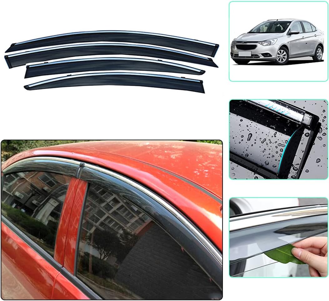 Side Window Deflector 4 Pcs Set O849