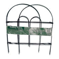 18 by 10 inch Folding Wire Fence Green Case of 12 H4812