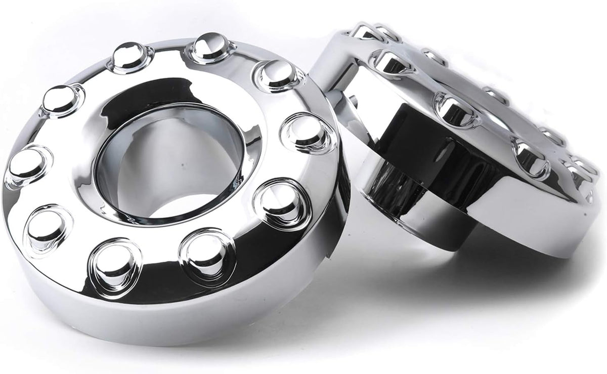 19.5 Inch 10-Lug Front Wheel Hub Center Caps D6581