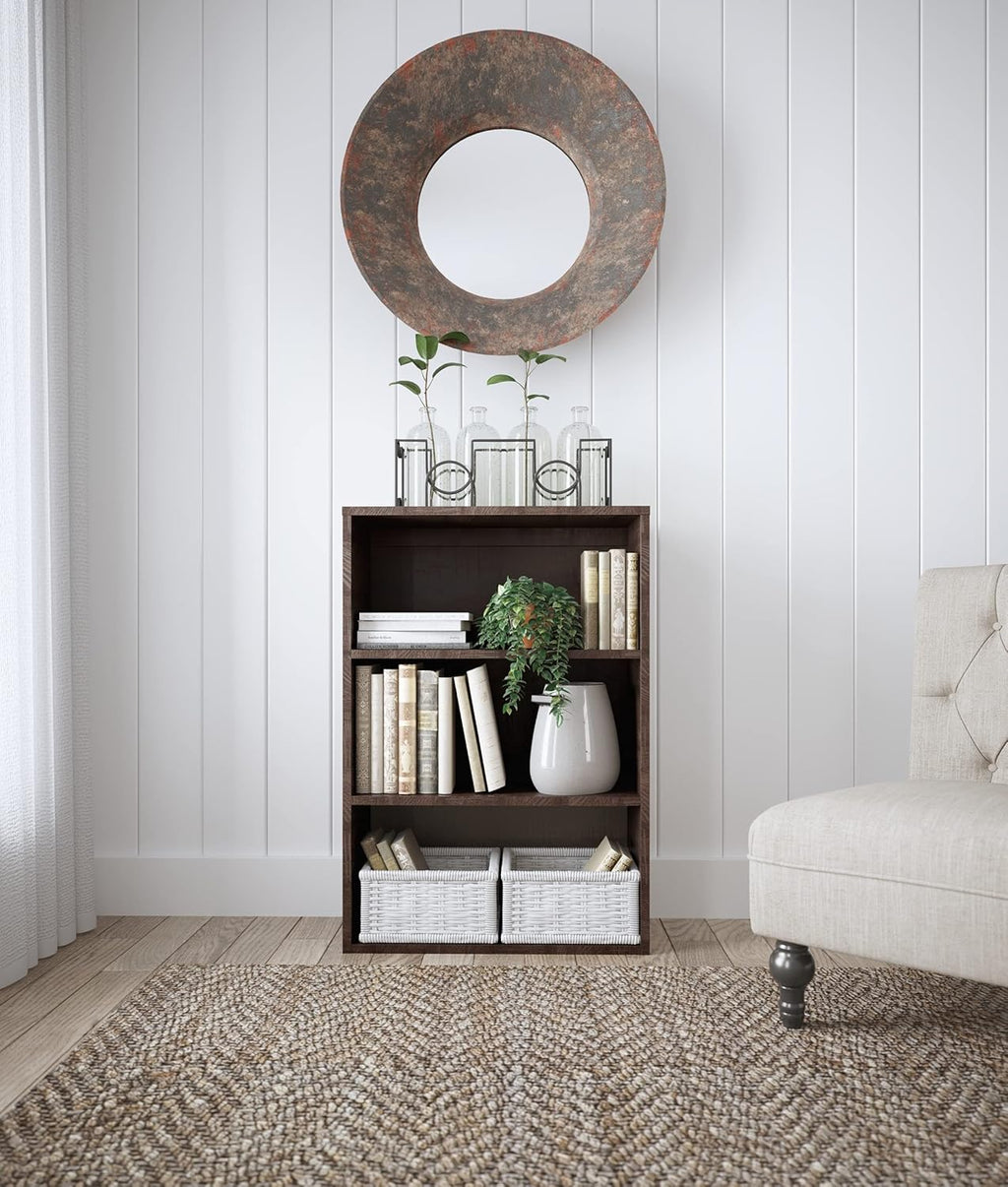 Modern 36 Bookcase with 2 Adjustable Shelves R2405