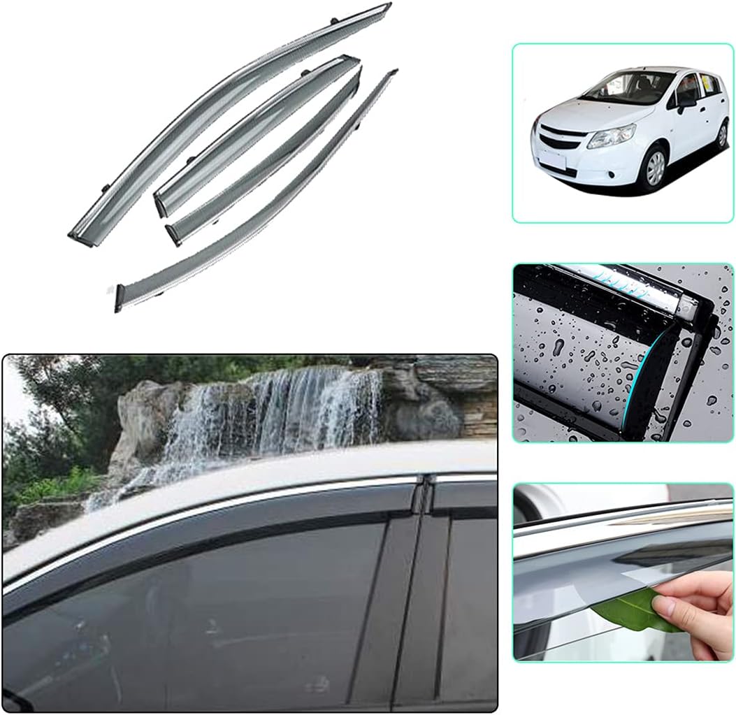 Side Window Deflector 4 Pcs Set O849