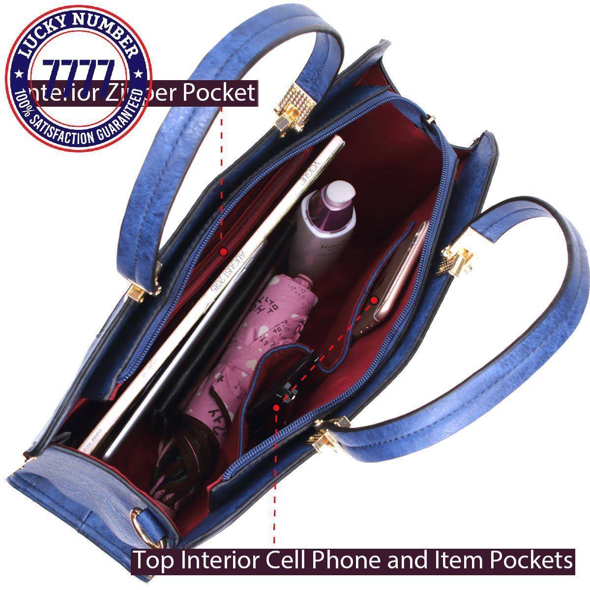 Black Laptop Briefcase Handbag with Matching Wallet N95859