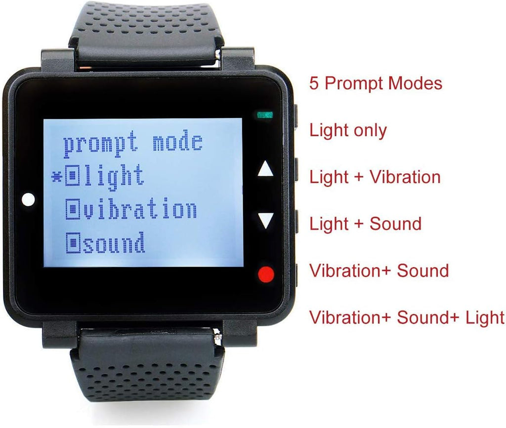 Wireless Caregiver Pager with 2 SOS Call Buttons Z96774