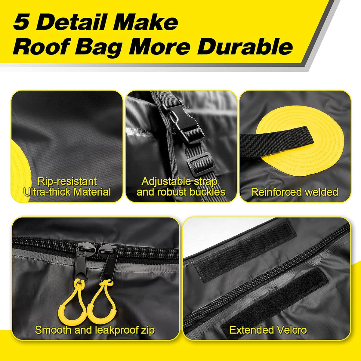 19 Cubic Feet Waterproof Rooftop Cargo Carrier C572012