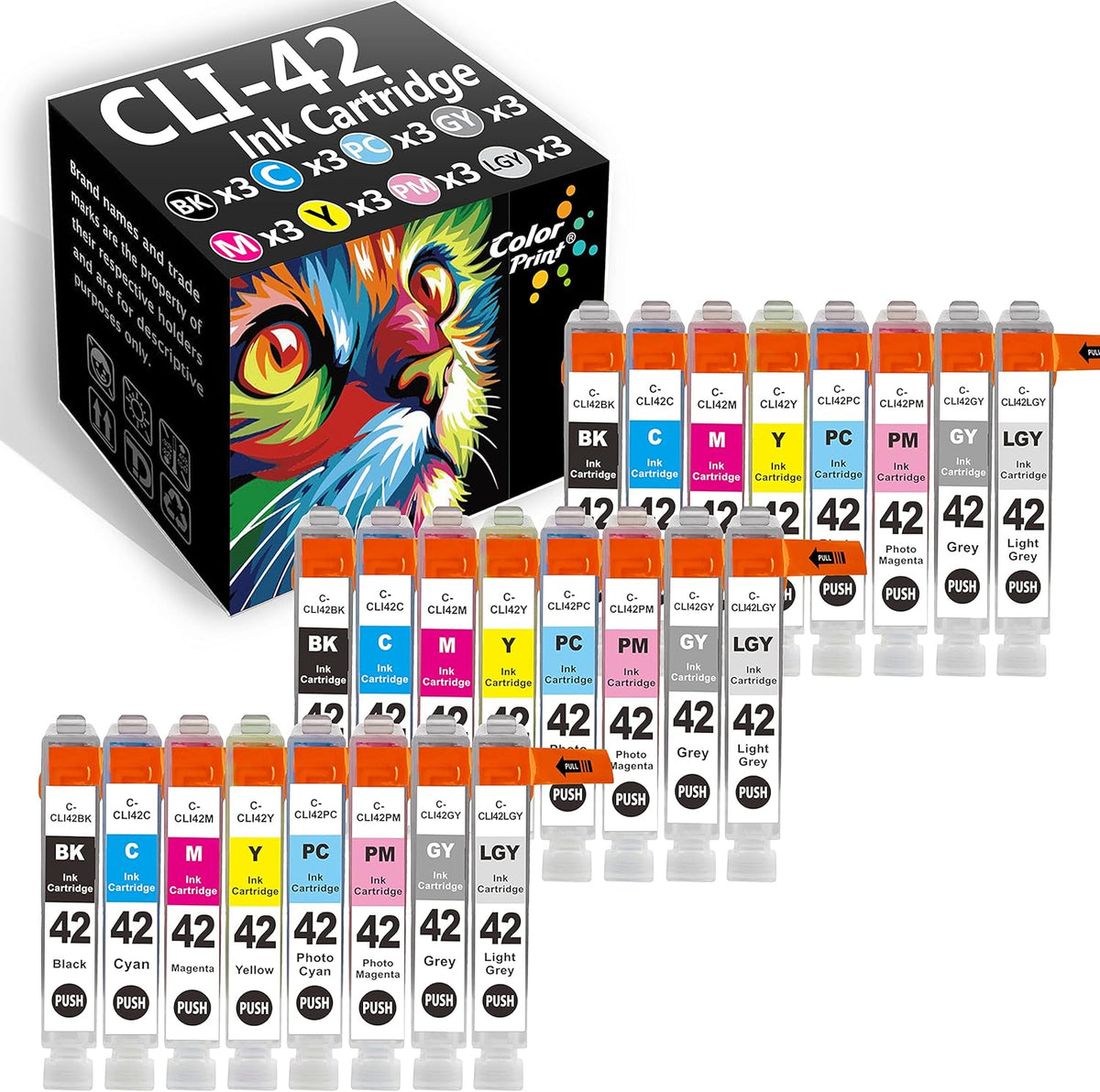 24-Pack Compatible Ink Cartridge Replacement V733163