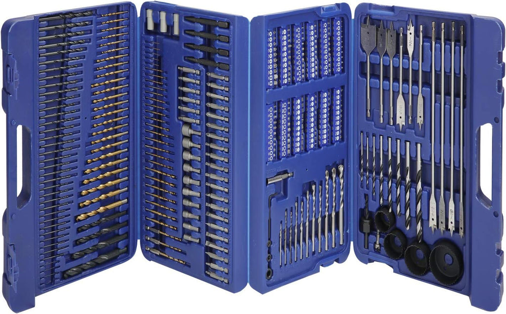300-Piece Drill and Driver Accessory Set with Storage Case Y38382