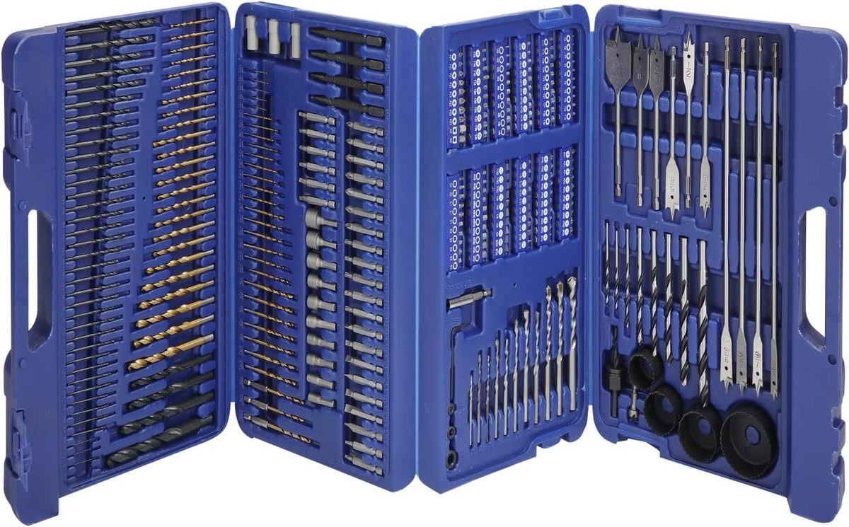 300-Piece Drill and Driver Accessory Set with Storage Case Y38382