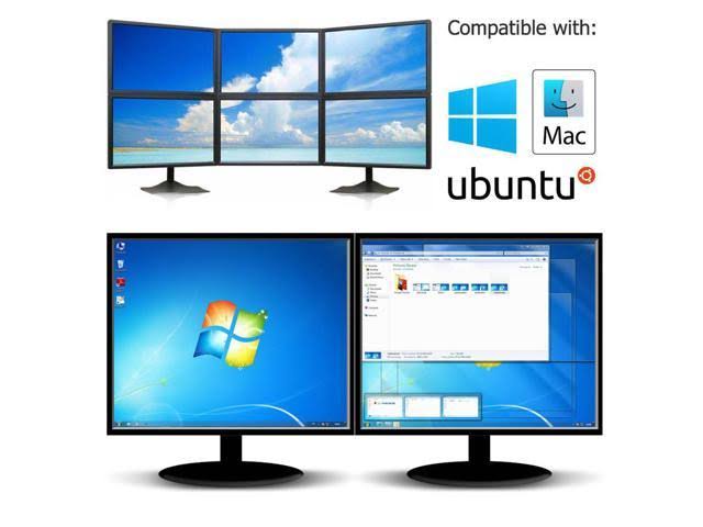 USB 3.0 to HDMI DVI VGA Gigabit Ethernet Adapter M2649