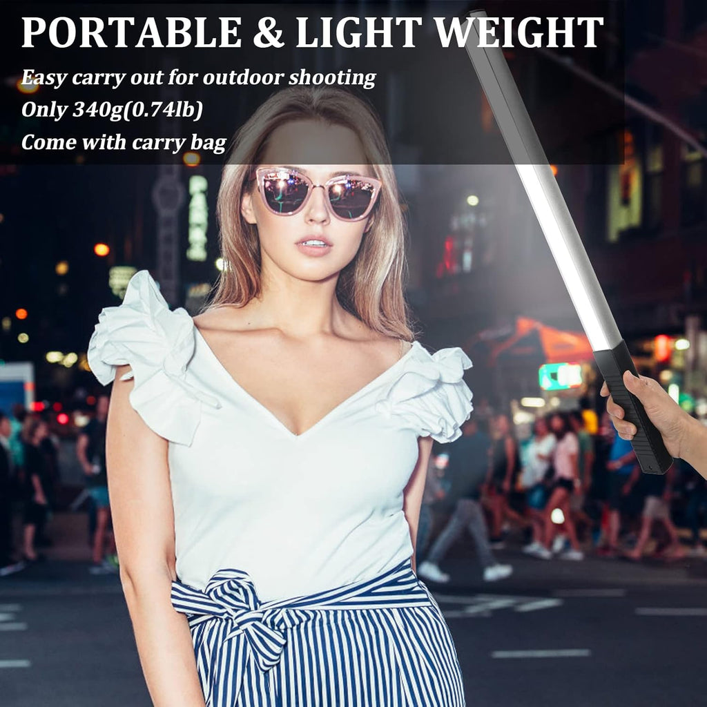 Portable Handheld LED Video Light 1000 Lumens USB Rechargeable T469