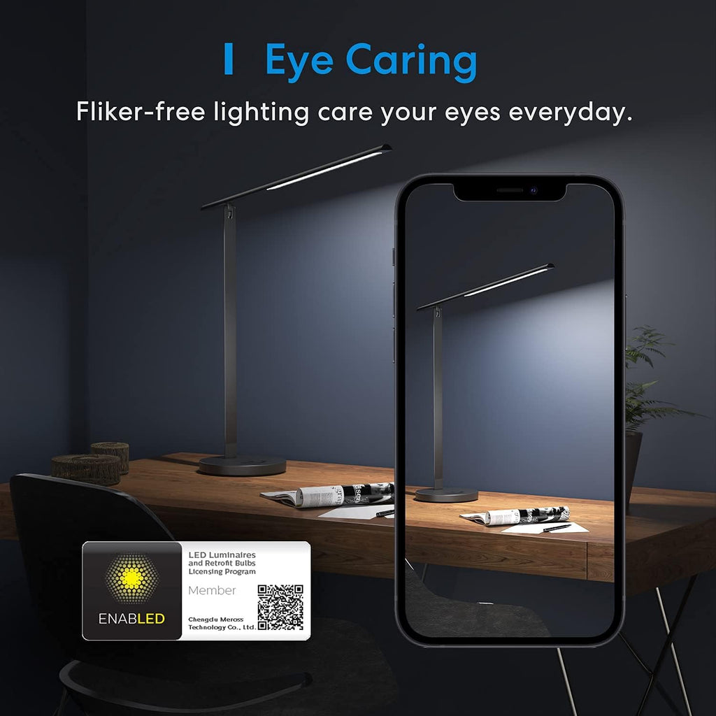 Smart LED Desk Lamp with Tunable White and Remote Control Z1466