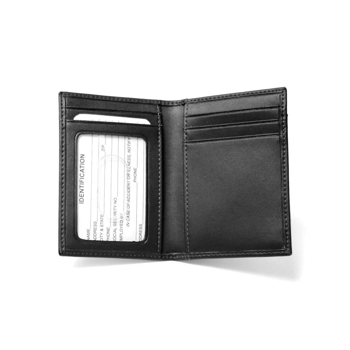 Black Leather Card Case G2245